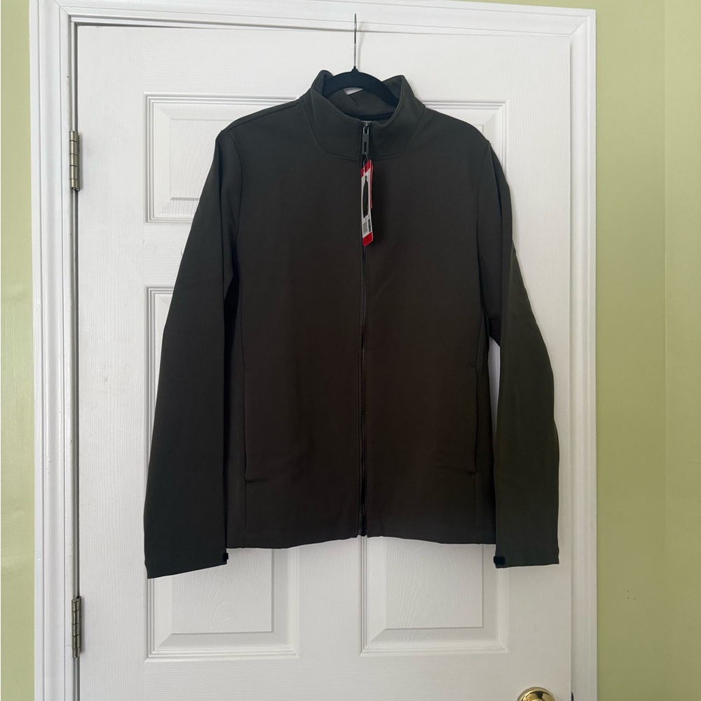 32 Degrees Olive Full-Zip Jacket
